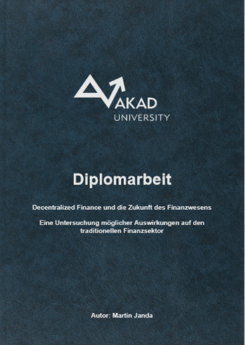 Diplomarbeit – Decentralized Finance und die Zukunft des Finanzwesens